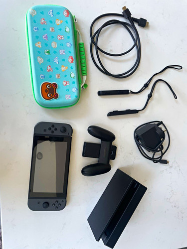 Nintendo switch black - nintendo,