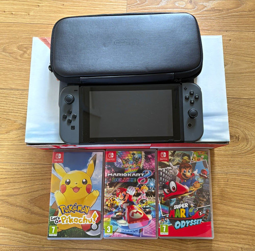 Nintendo switch console grey - console,