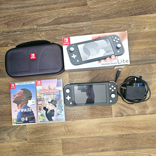 Nintendo switch lite grey - nintendo,