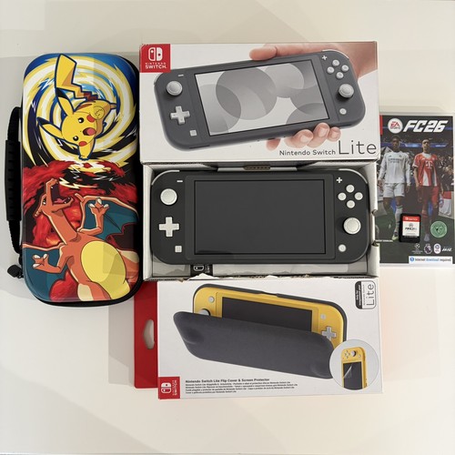 Nintendo switch lite grey - nintendo,