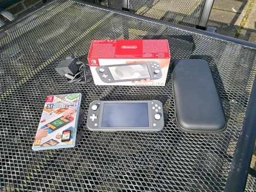 Nintendo switch lite grey - nintendo,