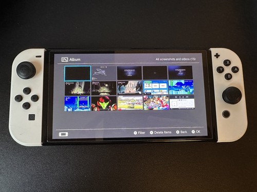 Nintendo switch oled white - nintendo,