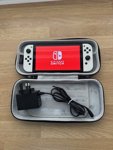Nintendo switch oled white - switch,