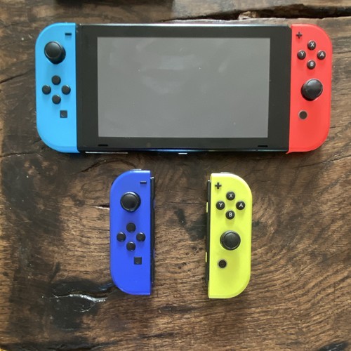 Nintendo switch console neon - console,