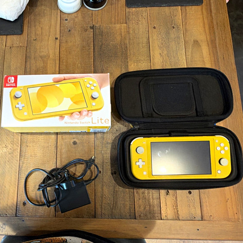 Nintendo switch lite yellow - switch,