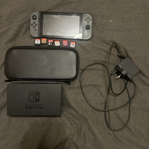 Nintendo switch with games - with,