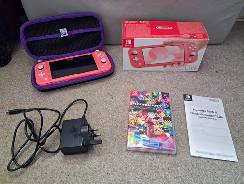 Nintendo switch lite pink 32gb - switch,