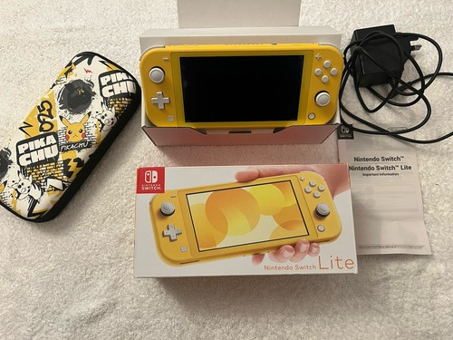 Nintendo switch lite yellow - switch,