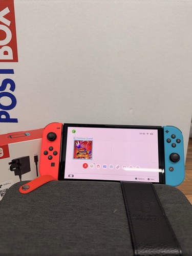 Nintendo switch oled - switch, neon