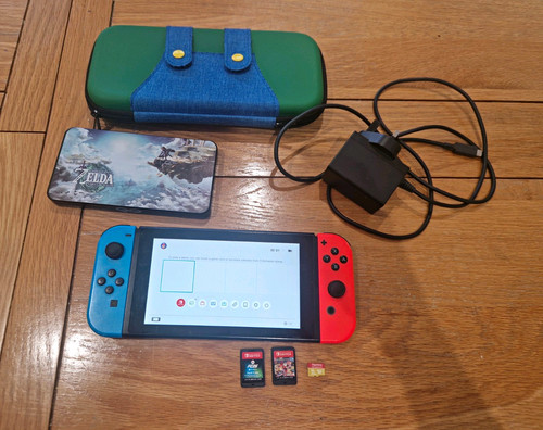 Nintendo switch hac 001 - nintendo, neon