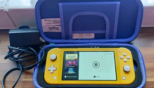Nintendo switch lite yellow - lite,