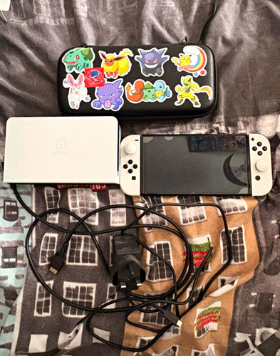 Nintendo switch oled - nintendo, white