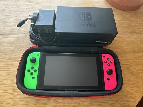 Nintendo switch neon pink - switch,