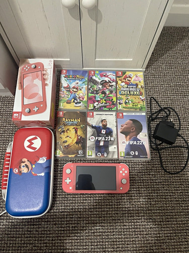 Nintendo switch lite coral - switch, pal
