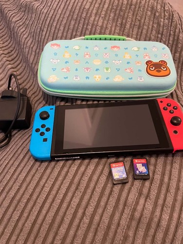 Nintendo switch with - nintendo, games